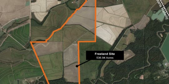 Freeland Site Aerial